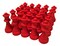 Chess Queen Erasers - Bulk Party Pack of 25 - Chess Club prizes and Party Favors - by WE Games